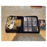 Caitlin Clark trading cards, empty boxes and book