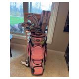 Moda Ladies golf clubs, bag and size 7 shoes