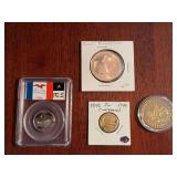 Iowa and Cedar Rapids commerative coin/tokens