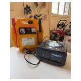 Diehard 12V battery charger and 3 in 1 jump pack