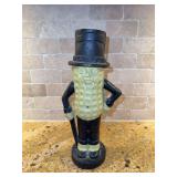 Mr. Peanut cast iron bank 11" tall