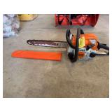 Stihl MS180 chainsaw