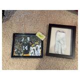 Desmond King autographed photo and autographed glove