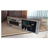 Electronics includes VHS, DVD, Blu-ray, cassette players, CD, 8-track, subwoofer, speakers, radio tuner, printer