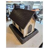 Outdoor Yard Garden Porch Decor - multiple Wind Chimes (small to large), House shaped Bird Feeder (10"x14"x11")