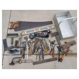 Mixed Hand Tools & Tool Caddy