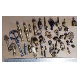 Fancy Lamp Finial Locks, art deco and various other styles