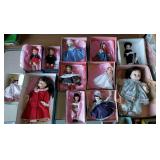 Madame Alexander dolls in boxes
