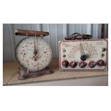 Airbrush Gun, Grinding Arbors 1with and 1without motor, RF Signal Generator, postal scale