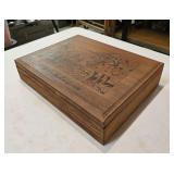 Large quantity of cigar boxes, wooden and cardboard (33 total)