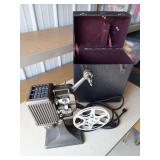 Cameras, Projectors, Movies: Bell & Howell 252 8mm Film Reel Camera, Polaroid Land Camera with flash in case, reel-to-reel 8mm film projector in case, Brownie Hawkeye Camera Flash Model in box, Argus 
