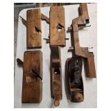 Wooden molding planes and boat plane