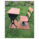 School desk 18"W x 28"L x 26"H