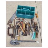 Mixed Hand Tools & Tool Caddy