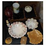 Handpainted glassware and China