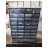 5 parts drawers cabinets and assorted contents (small parts)