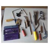 Various hand tools as shown with tool box