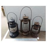 Antique Lanterns, Dietz Little Wizard, Des Moines, etc