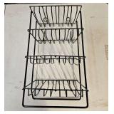 Variety of Peg/Slat wall hangers and baskets