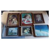 Wall Art in frames with hangers