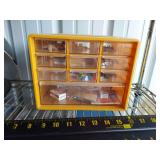 4 parts drawers cabinets and assorted contents (small parts)