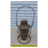 Adams & Westlake Train Lantern, lid & glass say B&O.R.R.