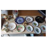 China and glassware HUGE LOT includes Order of the Eastern Star, Asian influence, Shawnee duck pitcher, floral pattern, beer steins, etc