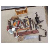 Mixed Hand Tools & Tool Caddy