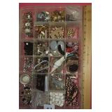 Jewelry tray lots tagged J-12,8,6,5,3