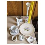 Fine china including Lefton, Japan, Germany and Bavaria