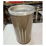 Upright ashtray and matchbooks