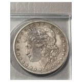 Morgan silver dollar 1879, unmarked