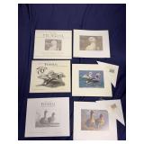 Three S/N Federal Duck Stamp Prints and Stamps 06, 09/10 and 11/12 No stamp for 2006