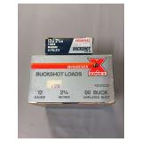 12ga 00 buck and No.4 buck 30 rounds