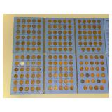 Two Lincoln Head Cent coin books Collection 1909 to 1940 Number one (74 coins) and Collection starting 1941 Number two (85 coins)