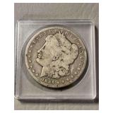 Morgan silver dollar  1884, unmarked