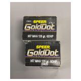 40 rounds Speer GoldDot 357 Magnum