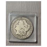 Morgan silver dollar  1899, NO mint mark