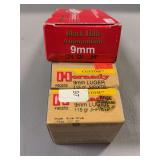 100 rounds assorted 9mm