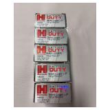 125 rounds Hornady Critical Duty 9mm