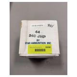 250 44 caliber 240JHP bullets