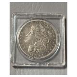 Morgan silver dollar  1892, NO mint mark