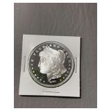 One Troy silver ounce resembling Morgan dollar by Sunshine Mint