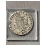 Morgan silver dollar  1883, SF mint mark