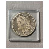 Morgan silver dollar  1899, NO mint mark
