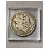 Morgan silver dollar  1883, NO mint mark