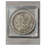 Morgan silver dollar  1884, SF mint mark