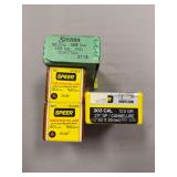 4 boxes assorted 30 caliber bullets