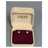 Zales diamond post earrings