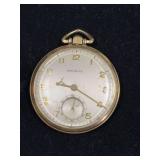 Benrus Watch Co Inc Model AW3 17 jewel pocket watch